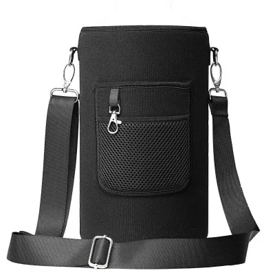 Buzio Water Bottle Holder Carrying Pouch for 3.8L - Black